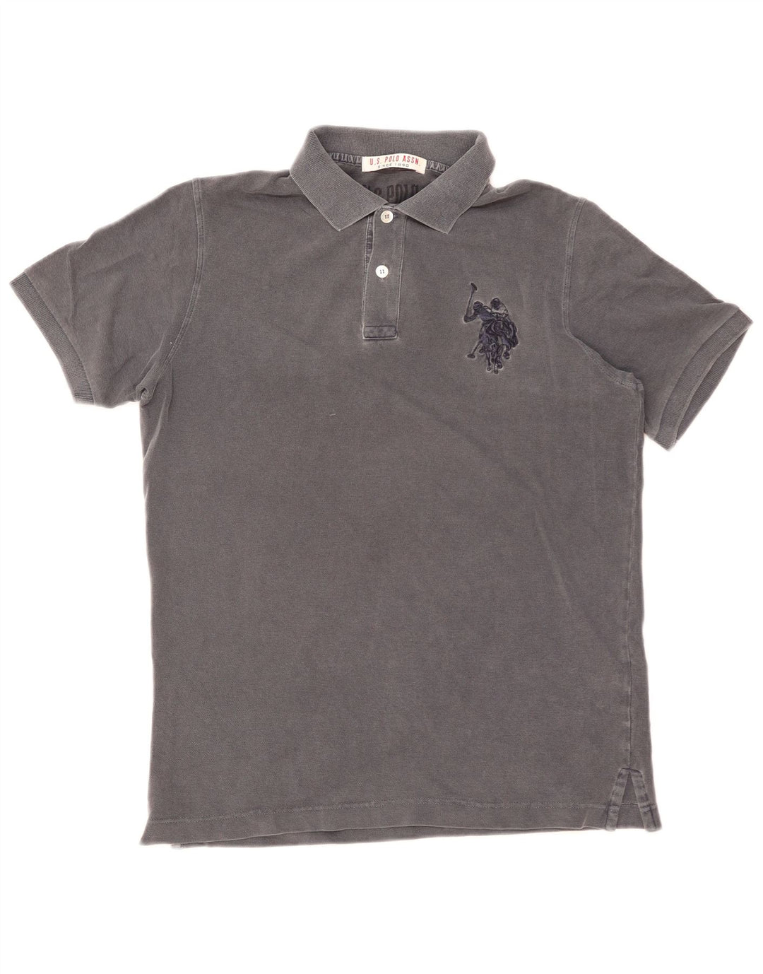 U.S. Polo Assn. Polo Homme Coton Gris Moyen