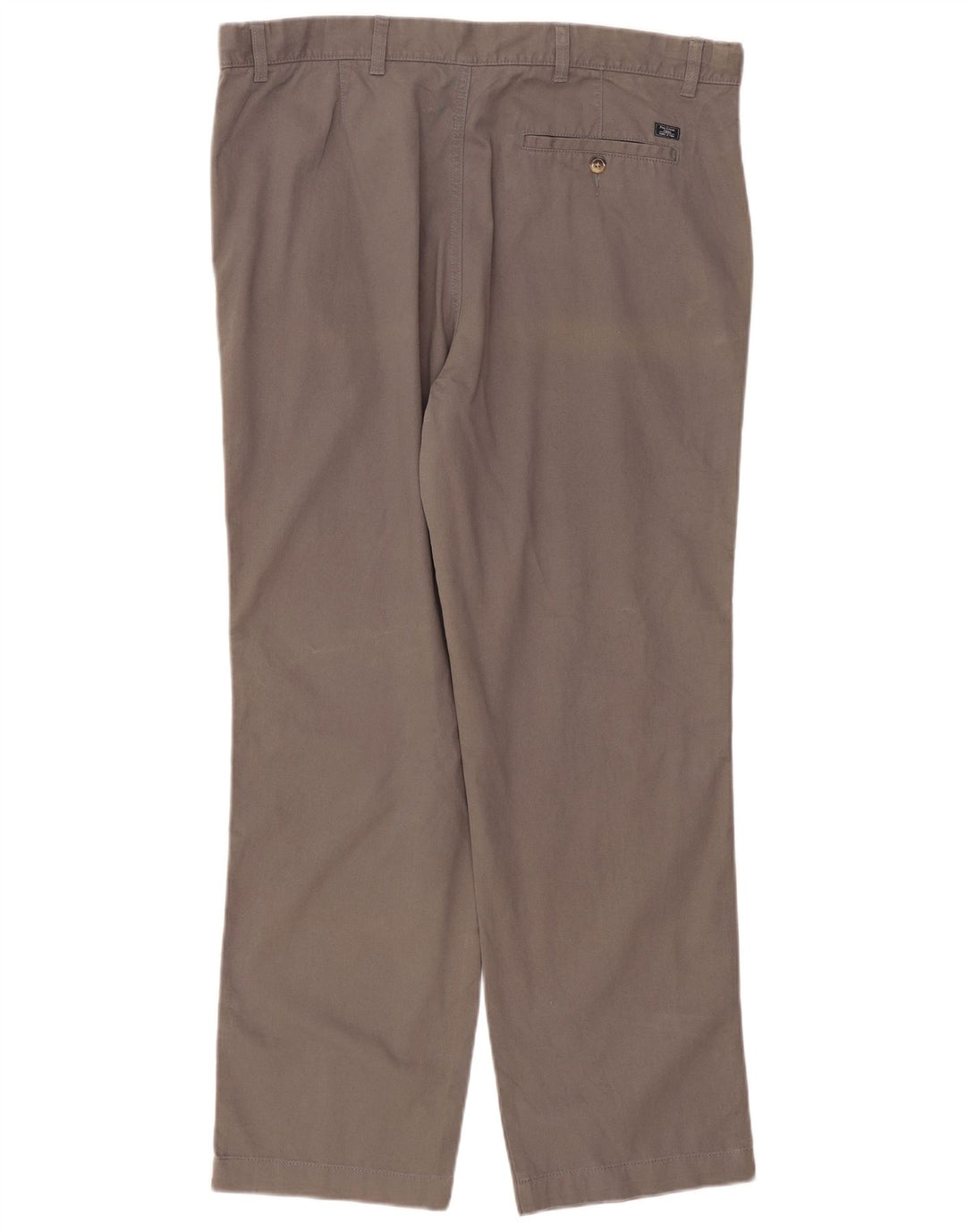 Marks & Spencer Pantalon Chino Coupe Regular Homme W40 L31 Gris Coton