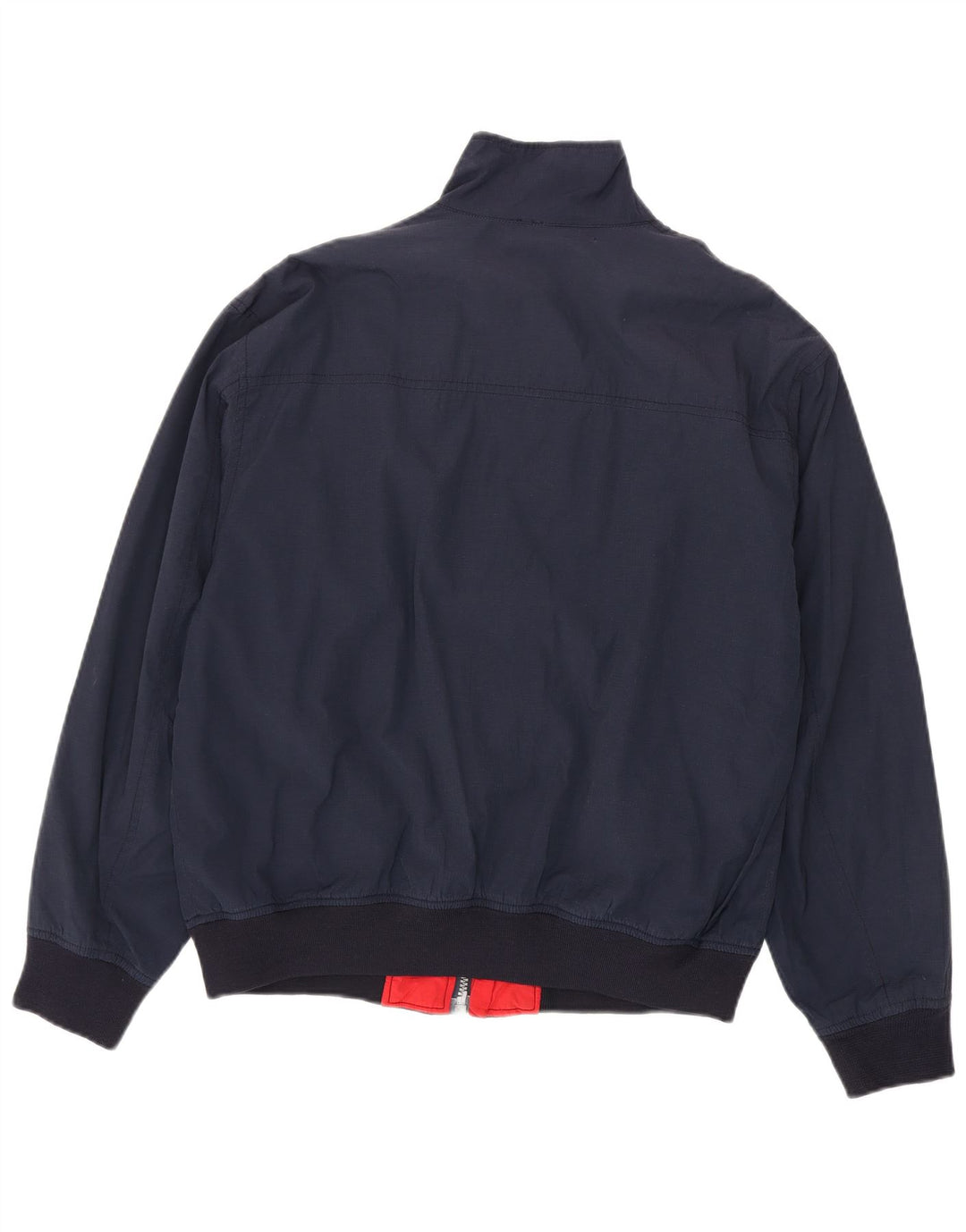 Veste Bomber Homme Vintage IT 48 Coton Bleu Marine Moyen