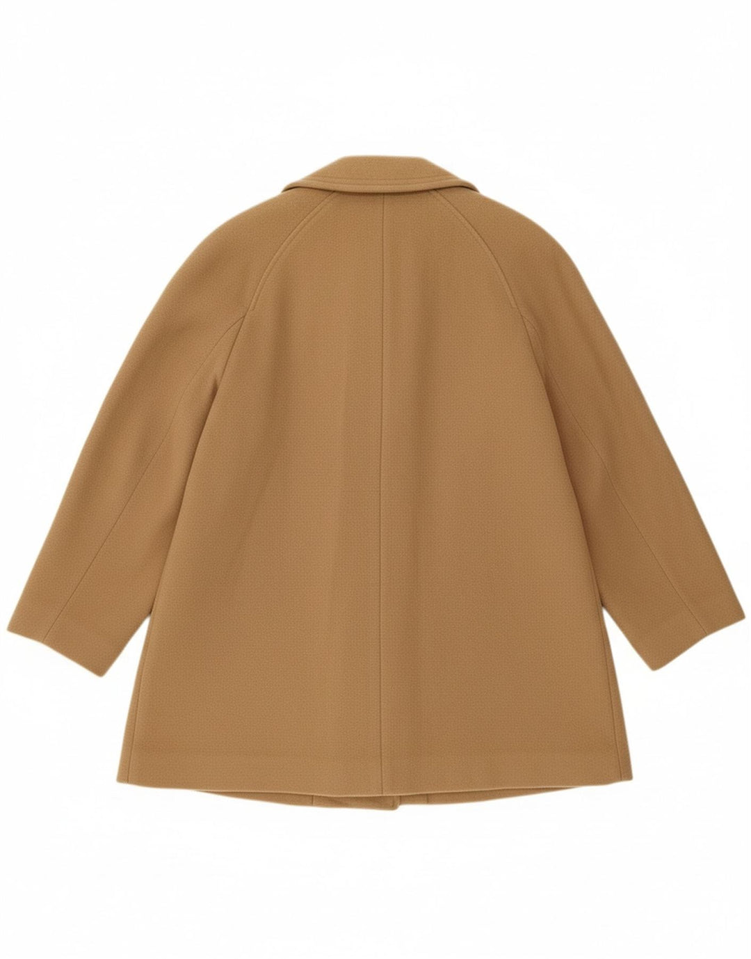 EASTEX Womens Overcoat UK 20 2XL Beige New Wool