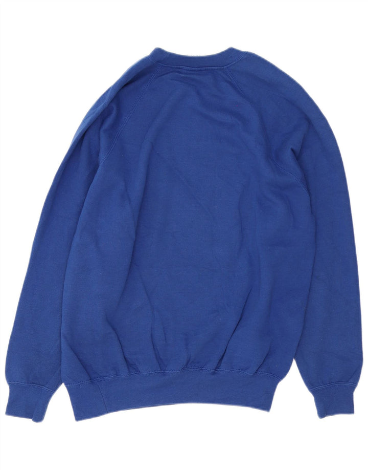 Russell Athletic Sweat-Shirt Homme Bleu Moyen Coton