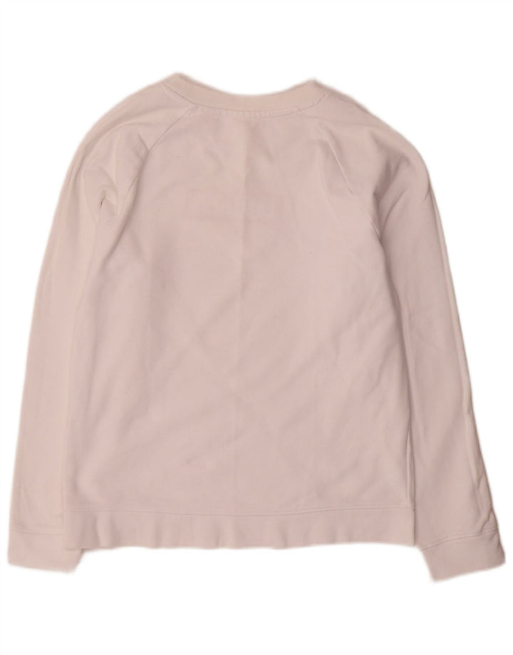 Levi's Sweat-Shirt Graphique Oversize Femme UK 6 XS Blanc