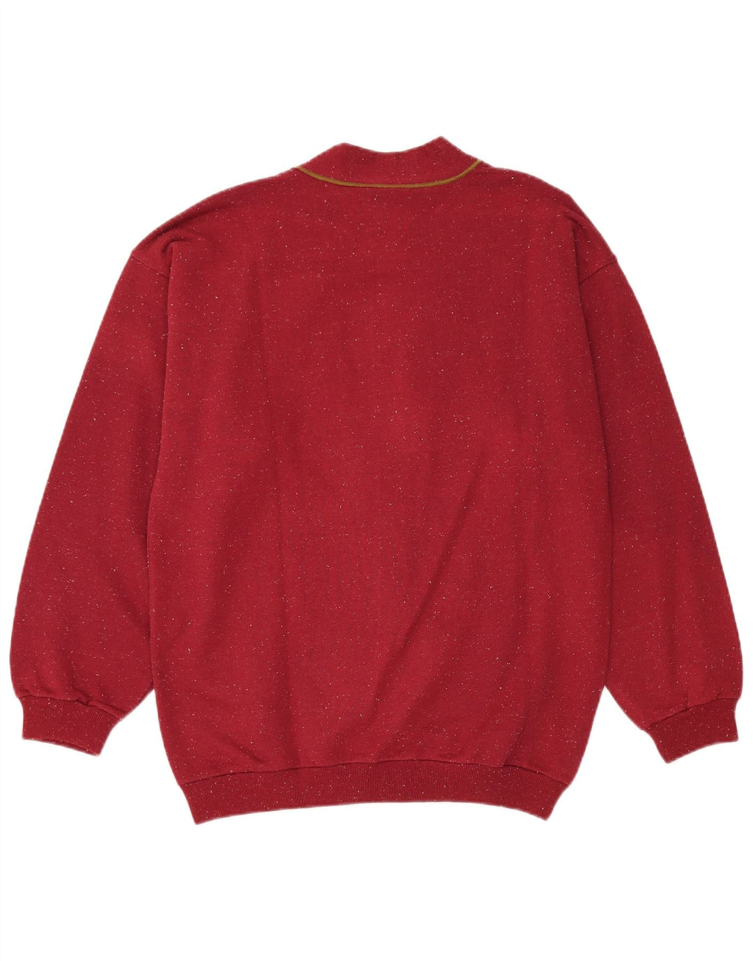 vintage Mens Cardigan Sweater Grand Bourgogne Moucheté