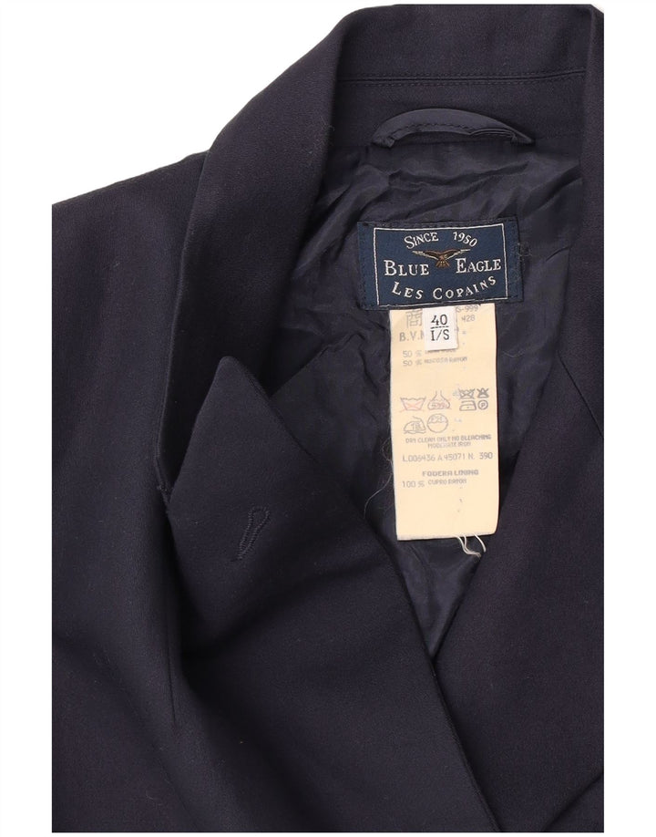 Les Copains Veste Blazer Aigle Bleu Femme IT 40 Small Bleu Marine