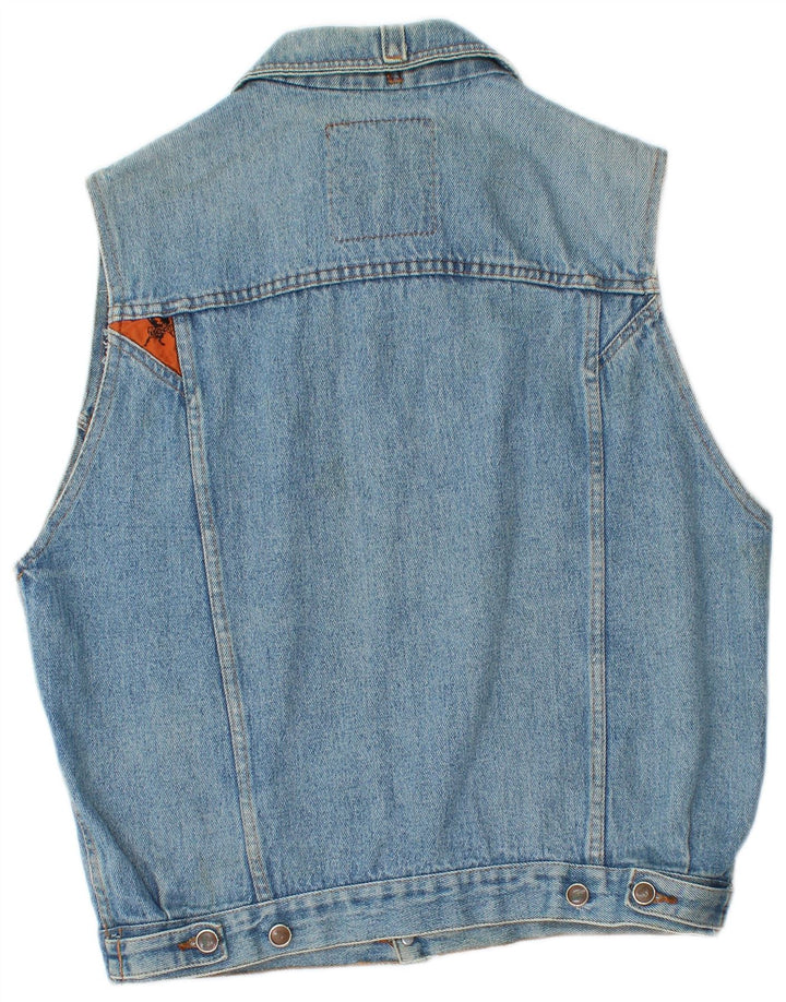 Lois Gilet en jean pour homme UK 38 Bleu moyen Coton