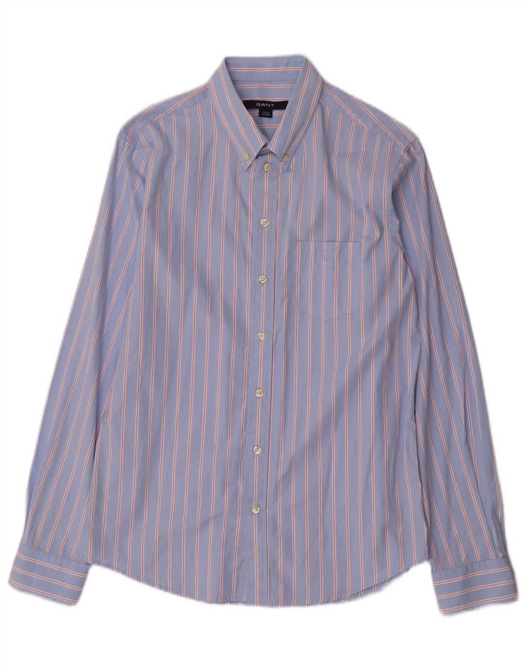 Gant Chemise Garçon 14-15 ans Bleu Rayé Coton