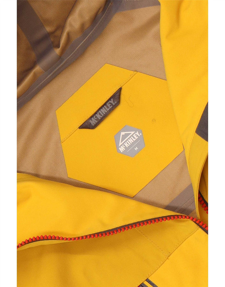 McKinley Veste de pluie à capuche pour homme UK 38 Jaune moyen