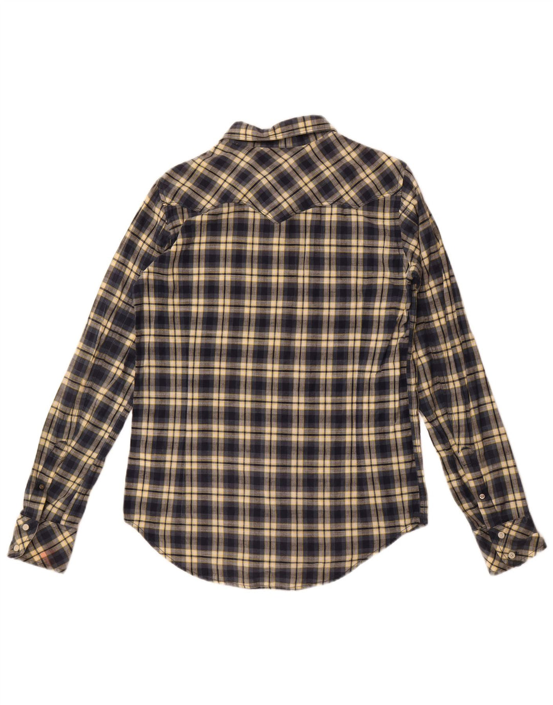 Diesel Chemise Garçon 15-16 ans 2XL Bleu Marine à Carreaux Coton