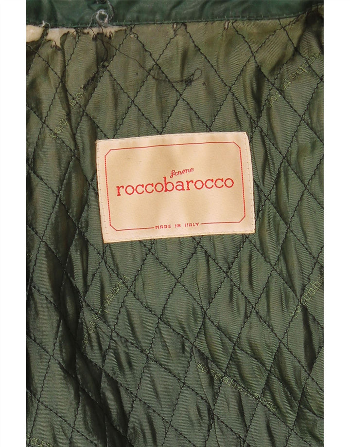 ROCCOBAROCCO Pardessus Femme UK 18 XL Vert