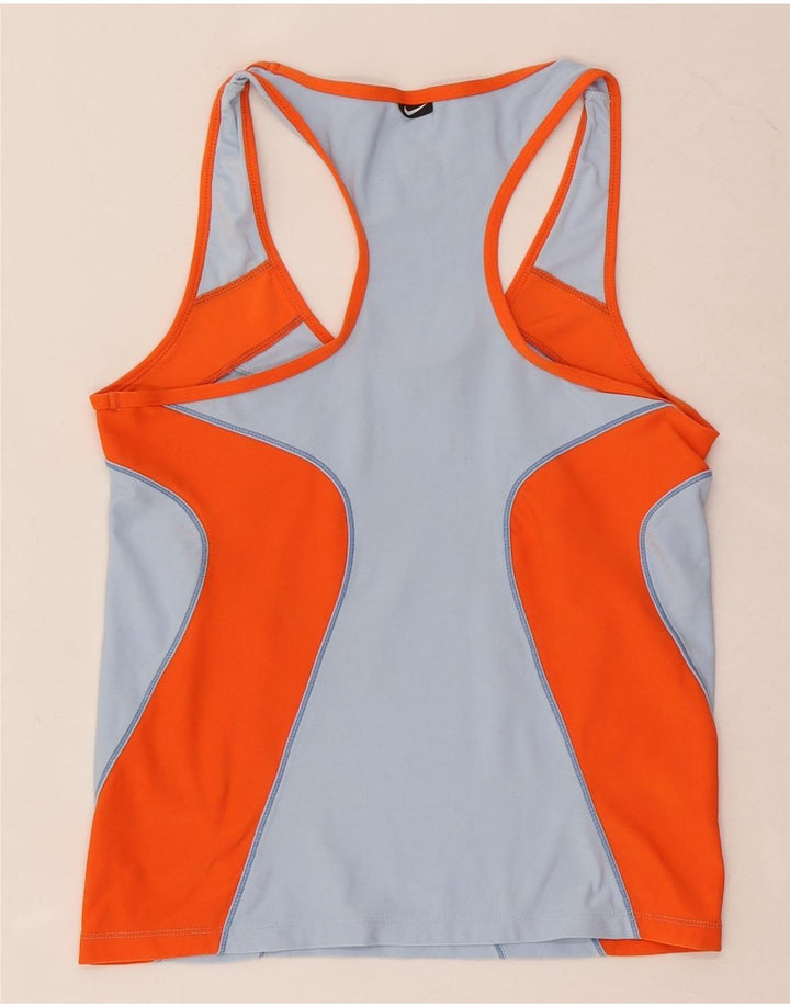 Débardeur Nike Dri Fit pour femme US 8/10 Bleu moyen Colourblock