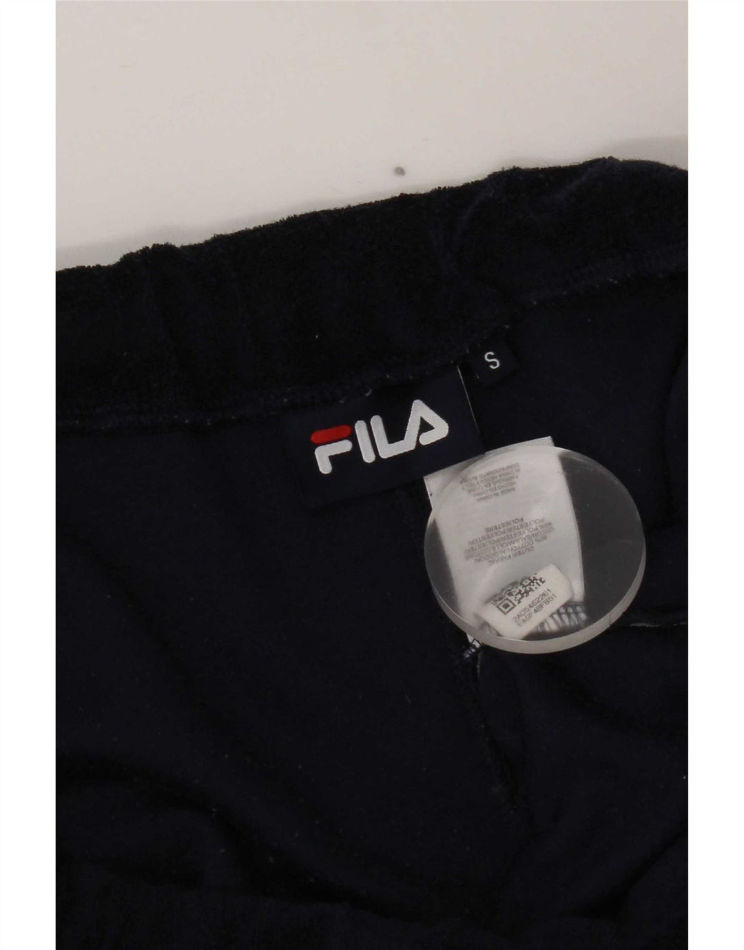 Fila Short de sport femme petit coton bleu marine