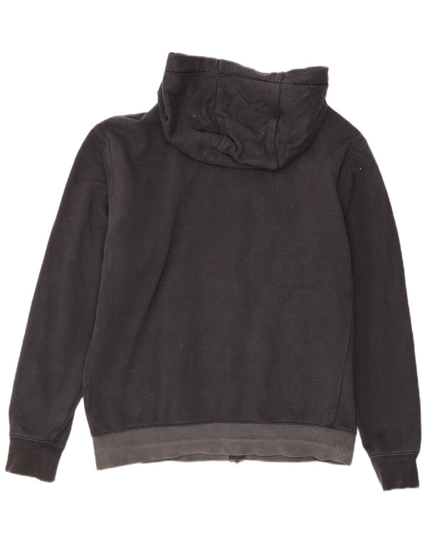 Nike Sweat à capuche zippé en coton color block noir moyen pour homme