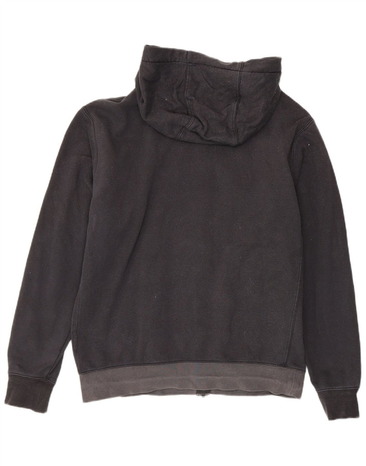 Nike Sweat à capuche zippé en coton color block noir moyen pour homme