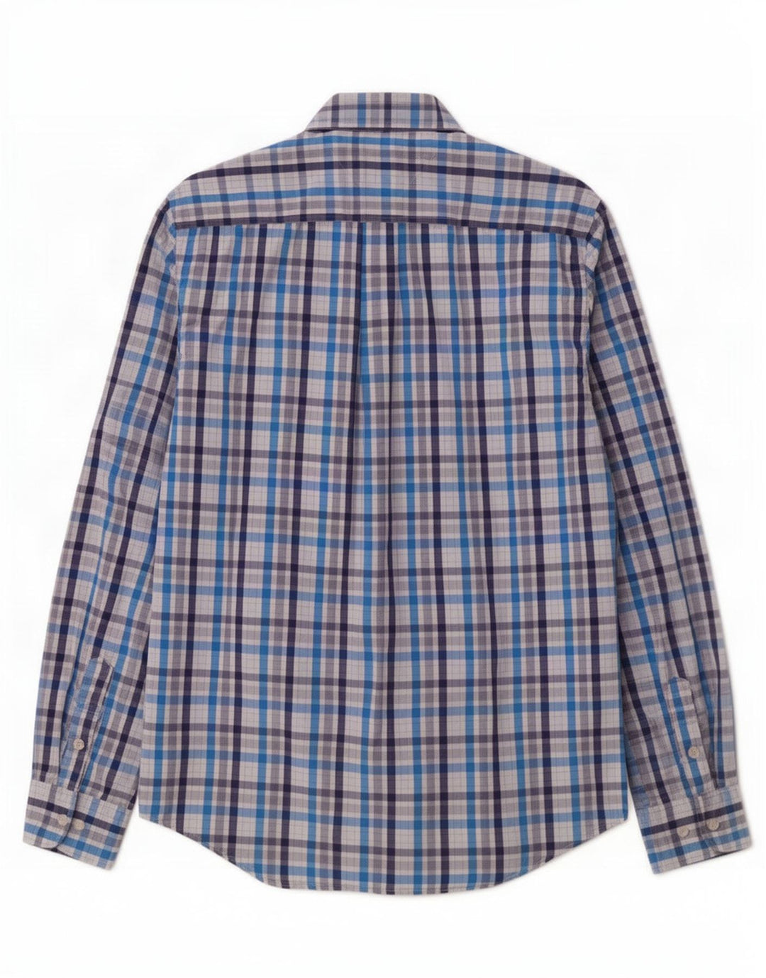 Tommy Hilfiger Chemise Homme Petit Carreau Bleu Coton