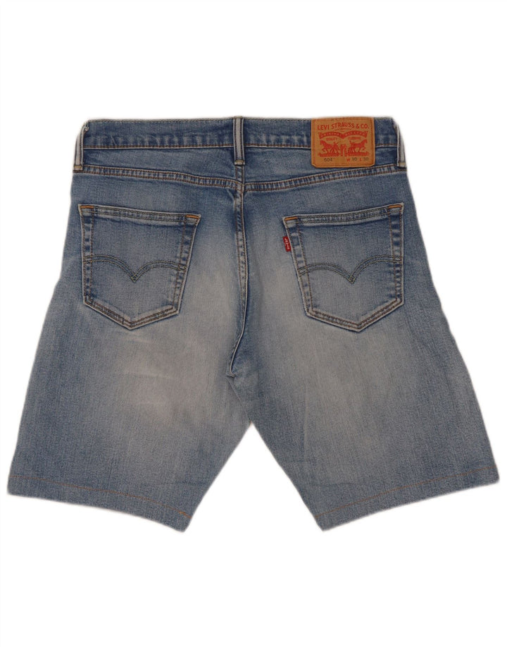 Levi's Short en Jean 504 W30 Homme Bleu Moyen