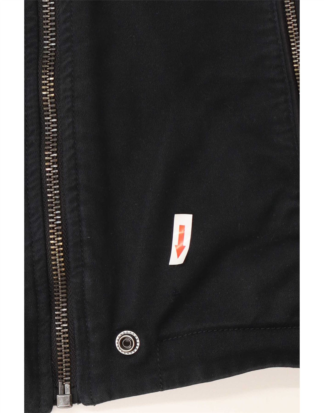 Diesel Veste de motard pour homme UK 36 Petit coton bleu marine