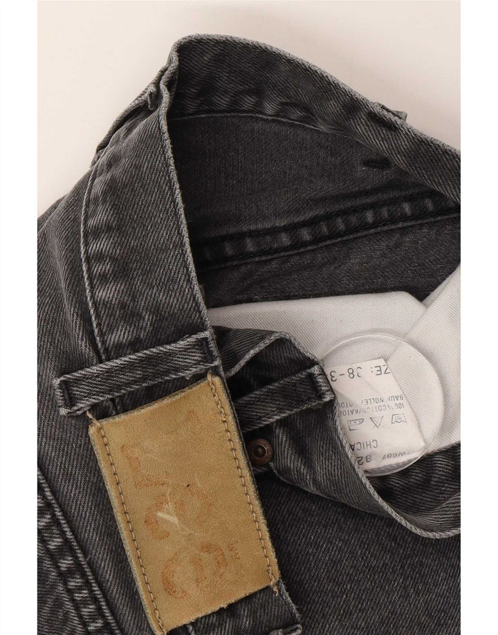 Lee Jean Droit Chicago Homme W38 L34 Gris Coton