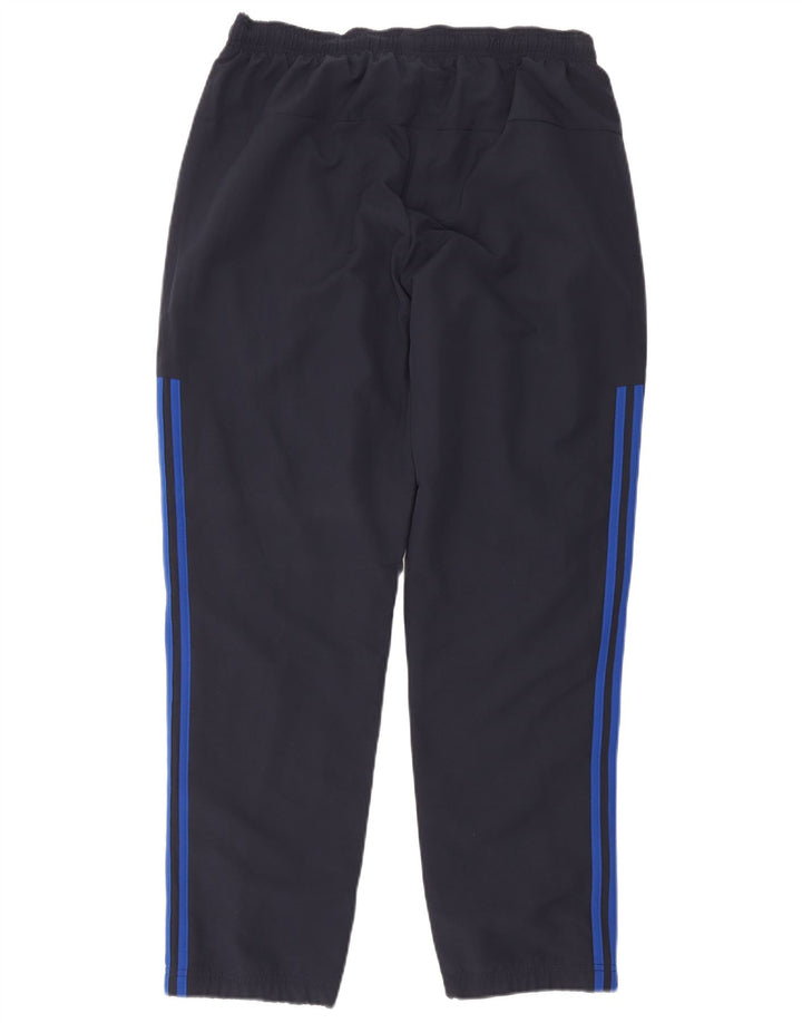 Adidas Pantalon de survêtement pour homme Pantalon de jogging Large Bleu marine Polyester