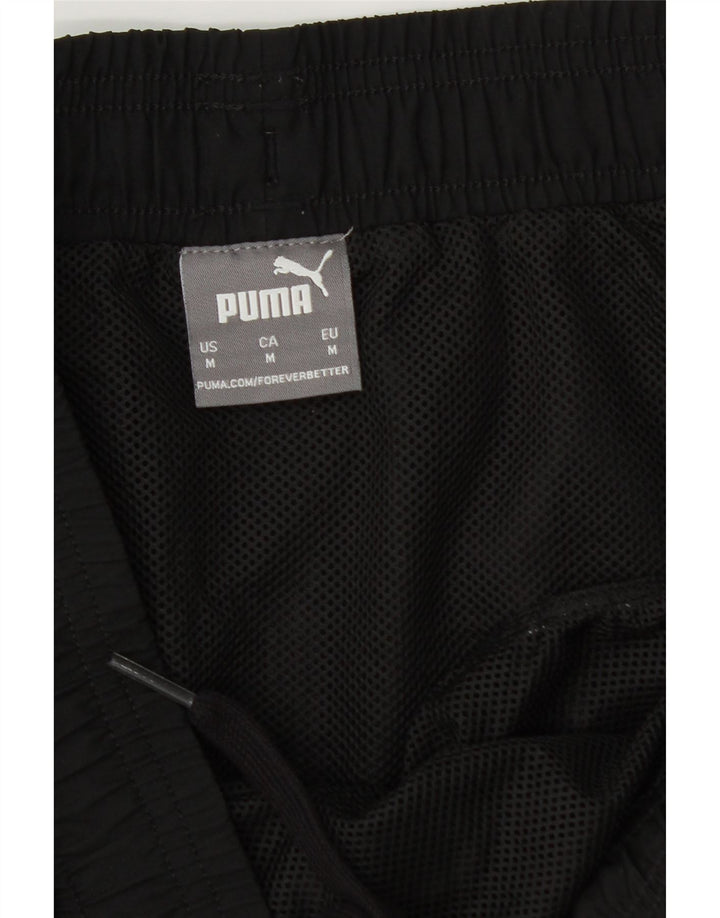 PUMA Mens Graphic Sport Shorts Medium  Black Vintage Puma and Second-Hand Puma from Messina Hembry 