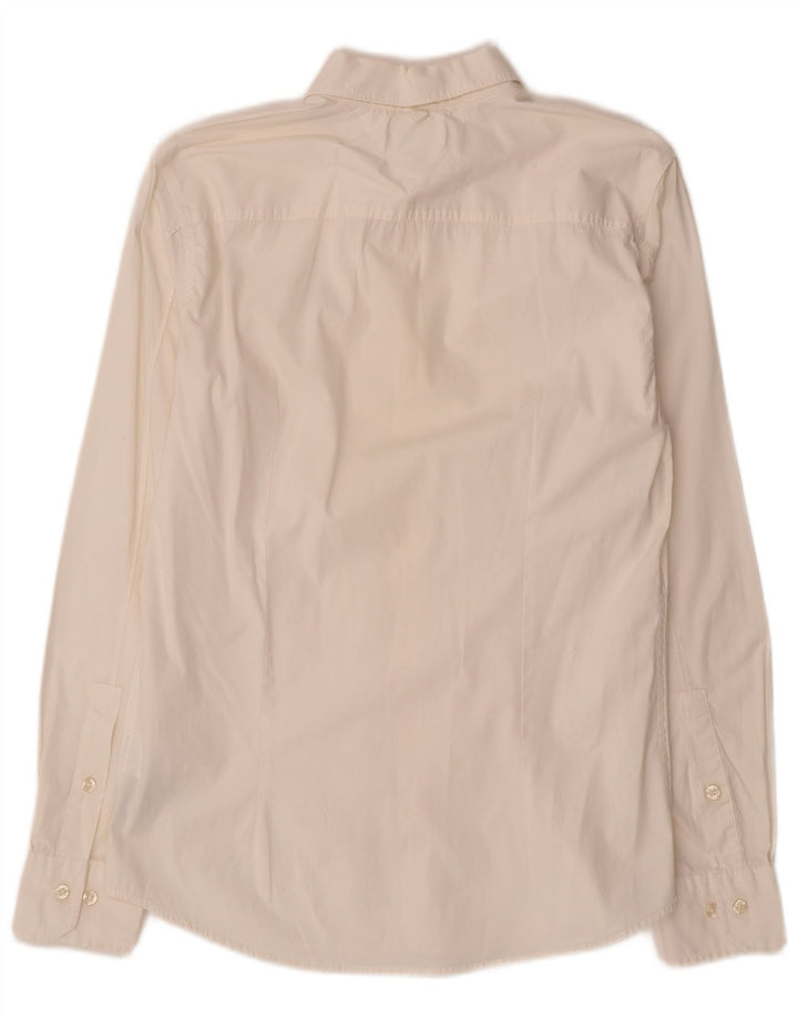 Tommy Hilfiger Chemise Slim Fit Homme Blanc Moyen Coton