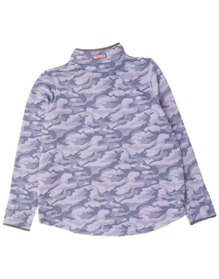 Vineyard Vines Sweat-shirt surdimensionné pour femme UK 18 XL Bleu camouflage