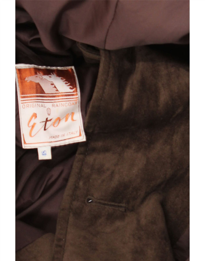 Eton Imperméable Homme IT 48 Marron Moyen