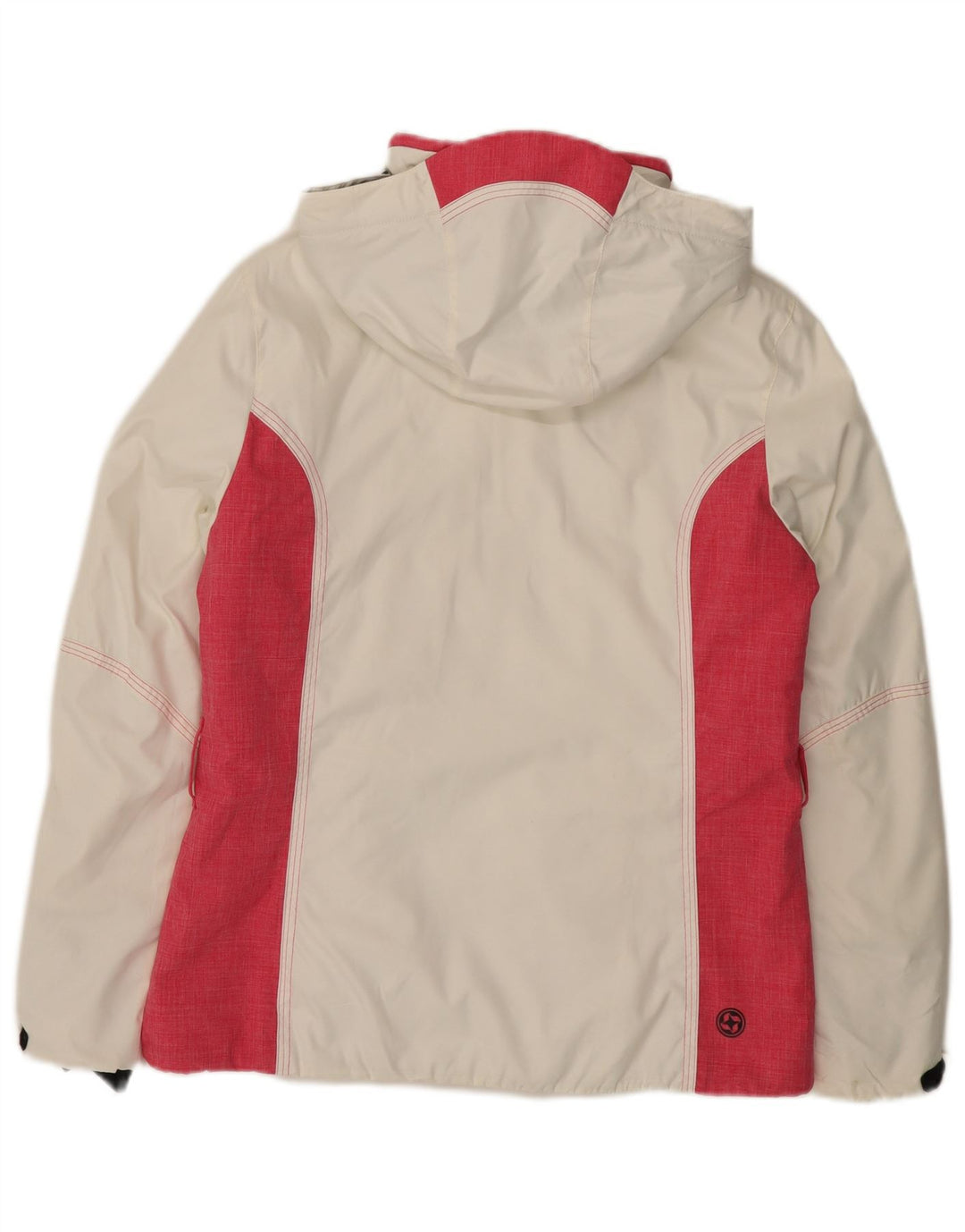 Colmar Veste de ski rembourrée à capuche surdimensionnée pour femme IT 42 Small Blanc