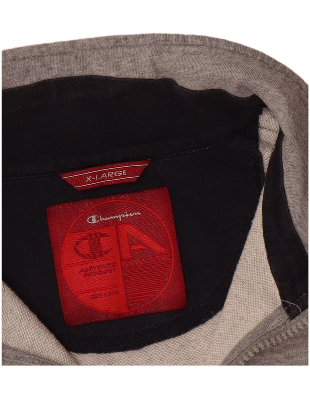 Champion Veste de Survêtement Homme XL Gris Coton