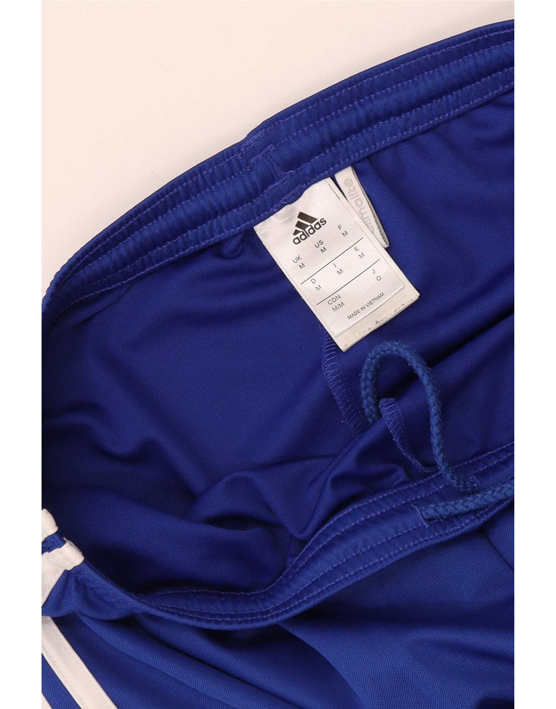 Adidas Short de Sport Climalite Homme Bleu Moyen Polyester