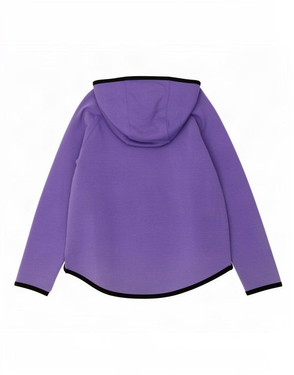 Nike Sweat à capuche zippé pour fille 10-11 ans Violet moyen en coton