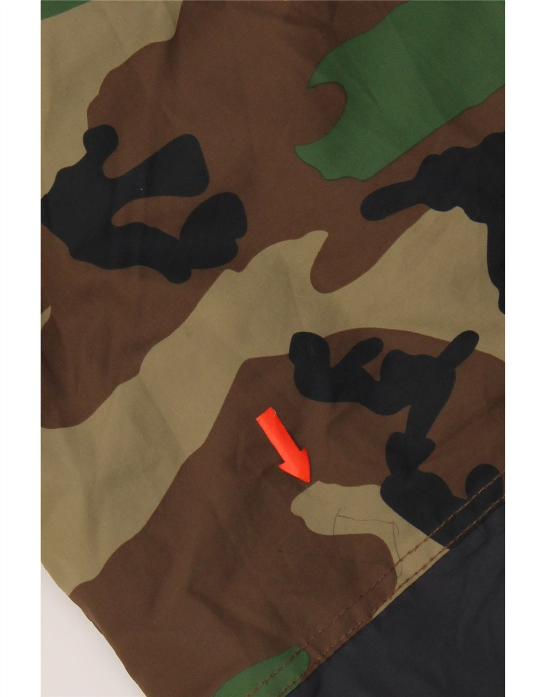 Parka à capuche Zara garçon 13-14 ans camouflage multicolore