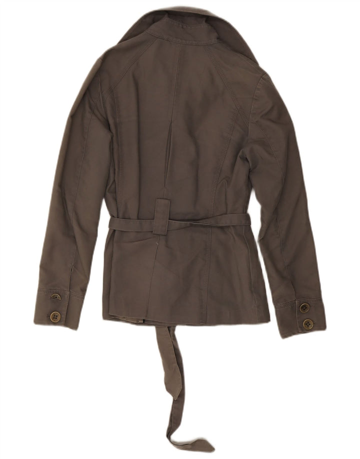 TED BAKER Trench court femme taille 1 XS coton gris