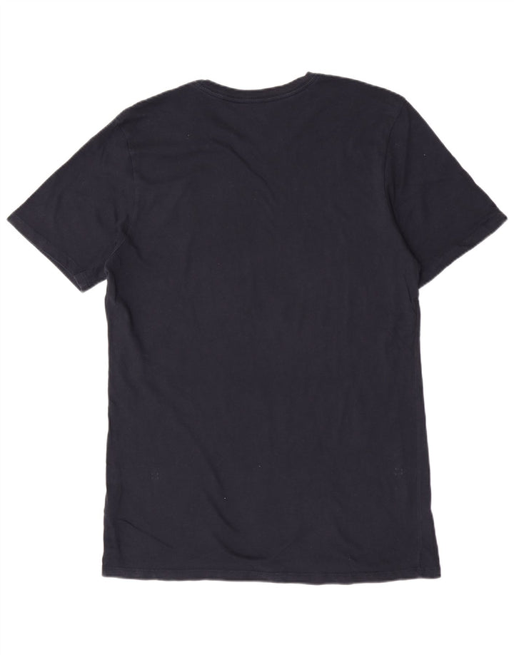 Nike Homme Athletic Cut T-Shirt Haut Bleu Marine Moyen Coton