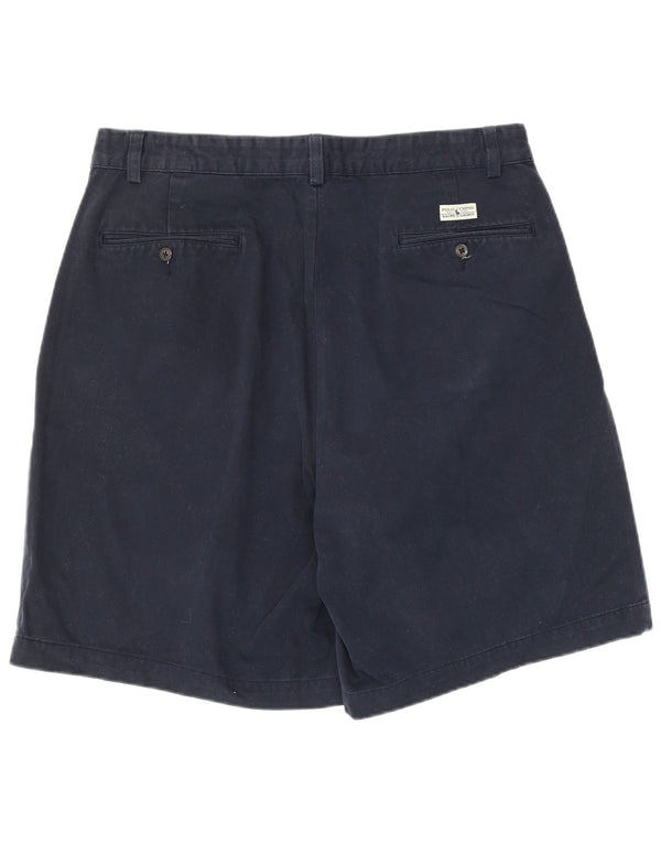 Polo Ralph Lauren Short Chino Pegged Homme Large W34 Bleu Marine Coton