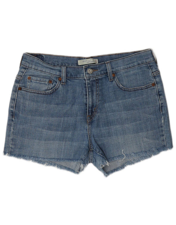 Levi's Short en Jean 515 Femme US 10 Large W34 Bleu Coton