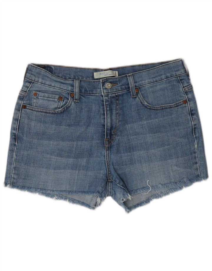 Levi's Short en Jean 515 Femme US 10 Large W34 Bleu Coton