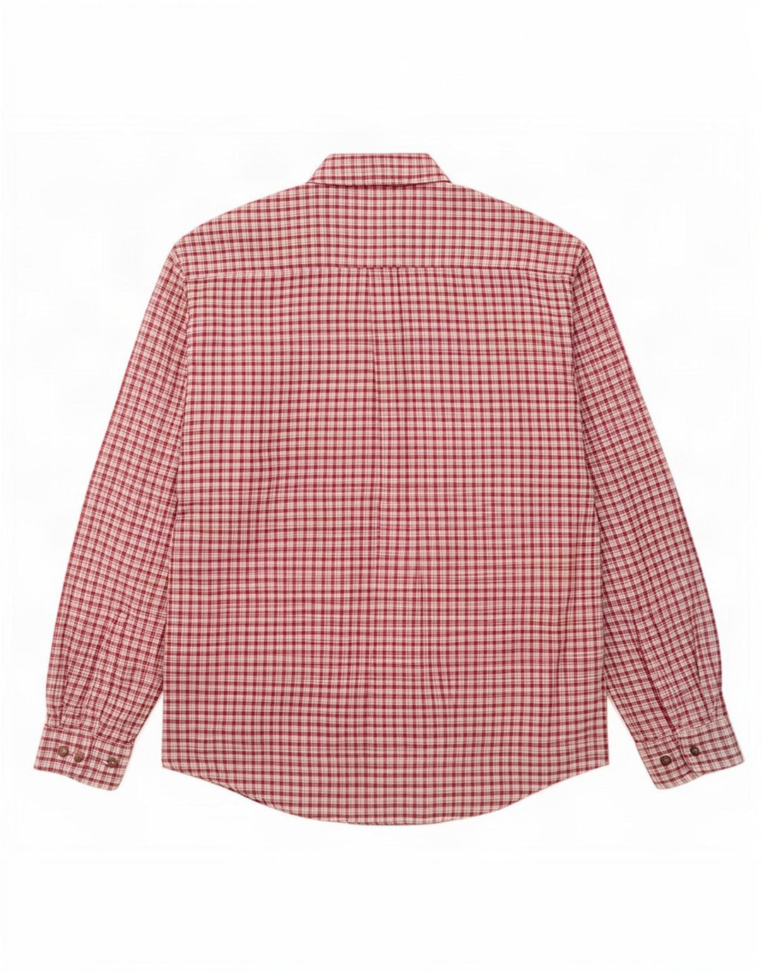 Chemise en flanelle homme vintage XL carreaux bordeaux