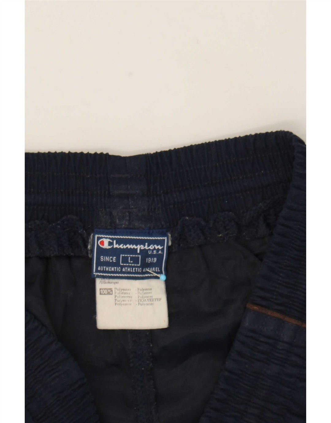 Champion Pantalon de Survêtement Cargo Homme Large Bleu Marine Polyester