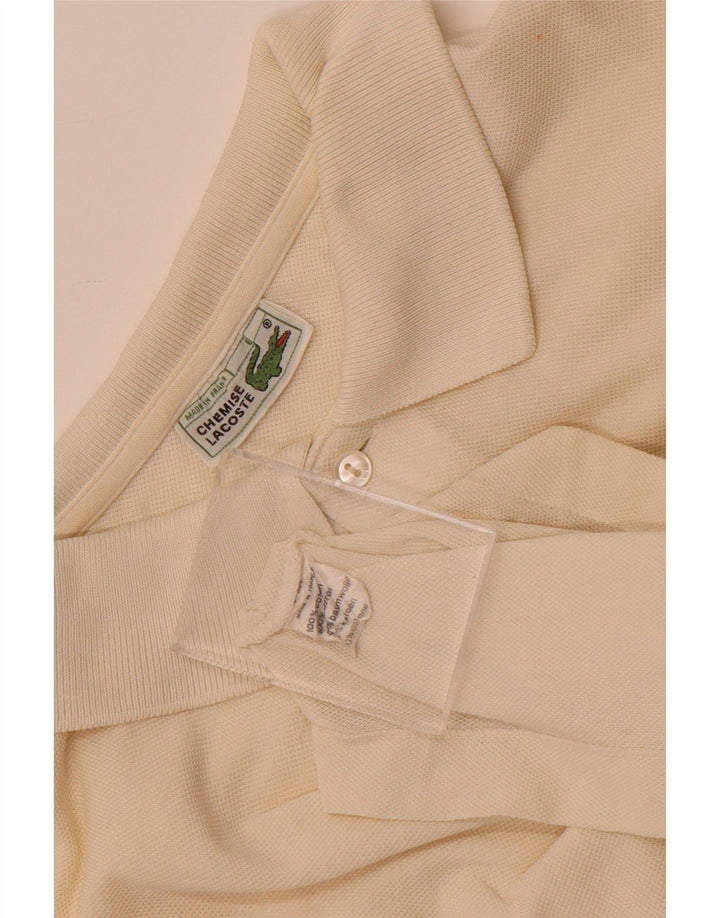 Lacoste Polo Homme Taille 6 XL Coton Blanc