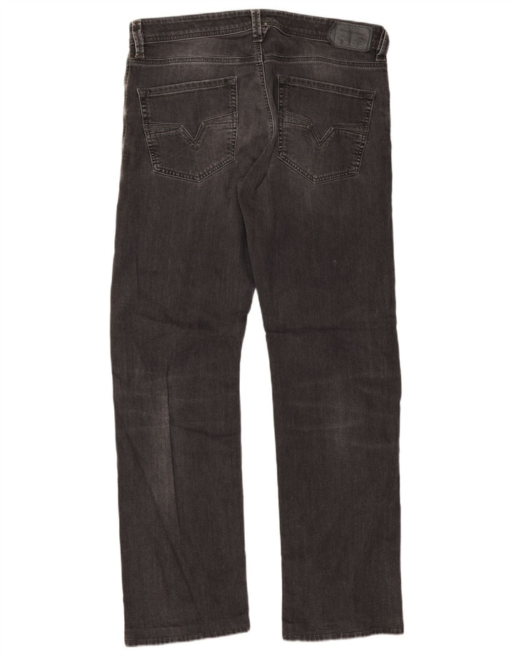 Diesel Jean Larkee Regular Droit Homme W34 L32 Gris Coton