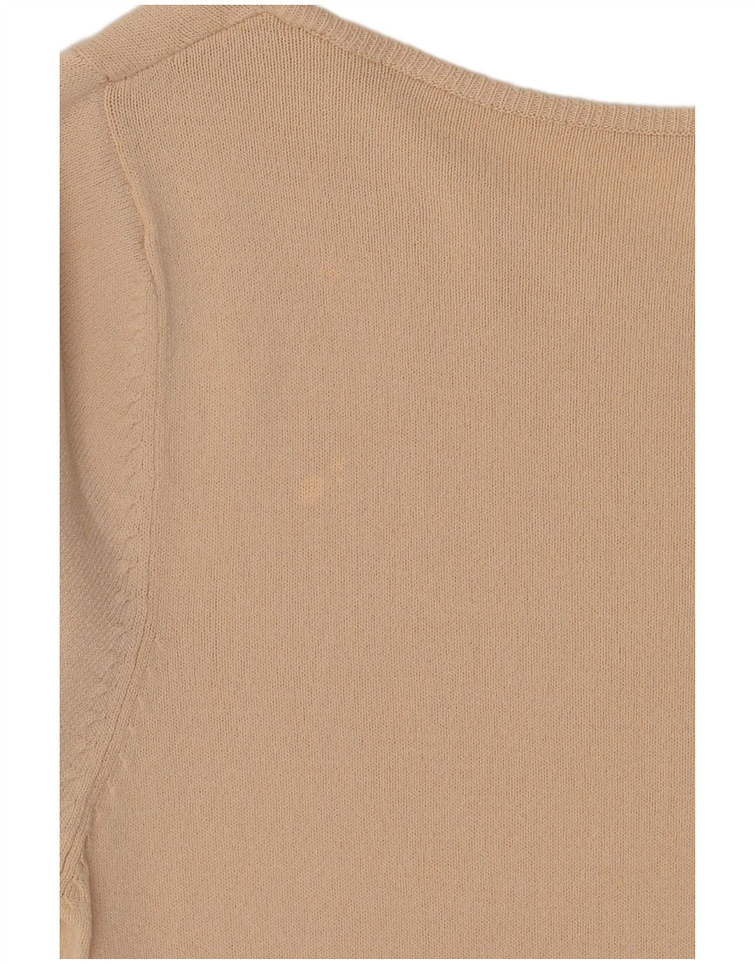Zara Femme Chemisier Top UK 12 Beige Moyen