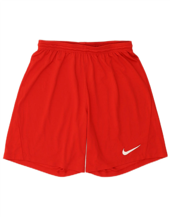 Nike Short de sport Dri Fit Slim pour homme en polyester rouge Taille L