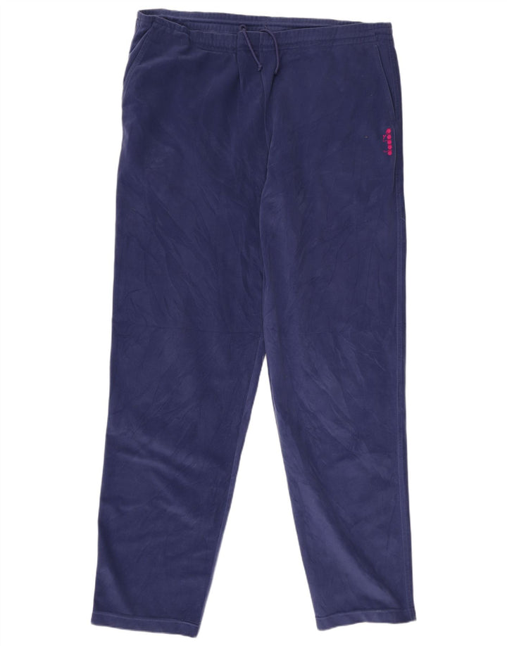 Diadora Survêtement complet pour homme UK 48 2XL Bleu marine Colorblock Polyester