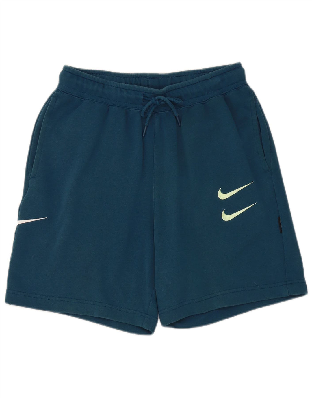 Nike Short de sport graphique pour homme en coton bleu Taille S