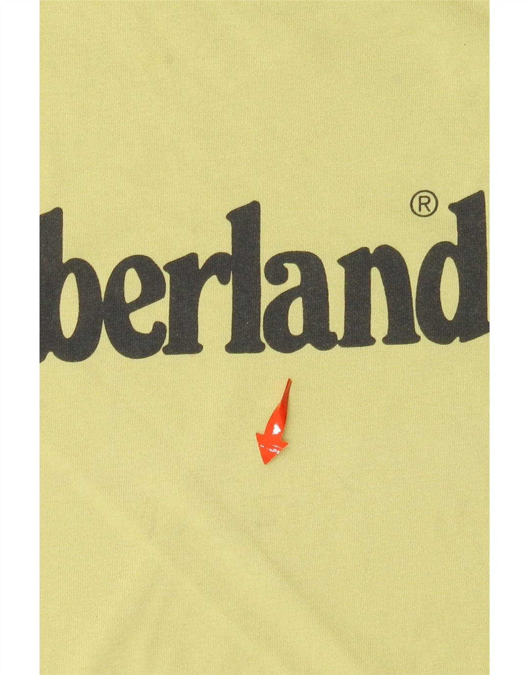 TIMBERLAND T-Shirt Graphique Garçon 13-14 ans Petit Vert Coton