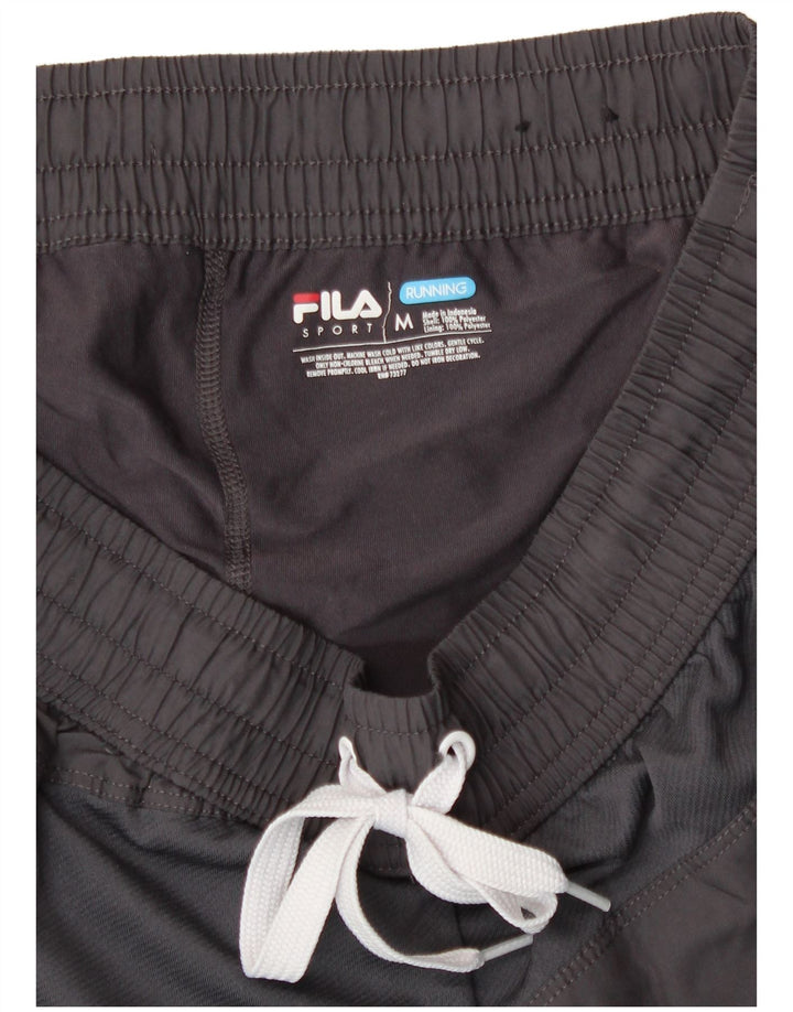 Fila Short de sport pour femme UK 14 Medium Noir Polyester