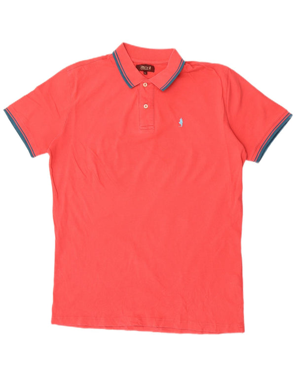 Marlboro Classics Polo Homme XL Coton Rayé Rouge
