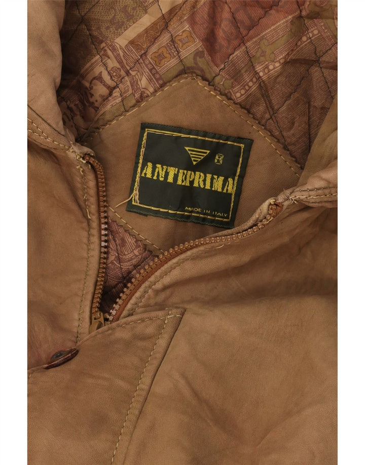 VINTAGE Mens Utility Jacket UK 40 Large Brown Vintage Vintage and Second-Hand Vintage from Messina Hembry 
