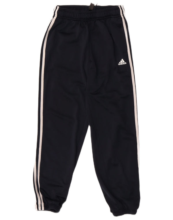 Adidas Pantalon de Survêtement Garçon Joggers 11-12 ans Bleu Marine Polyester