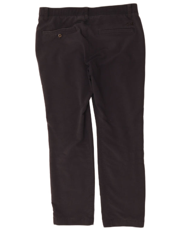 Under Armour Pantalon Chino Droit W36 L30 Homme Bleu Marine Nylon